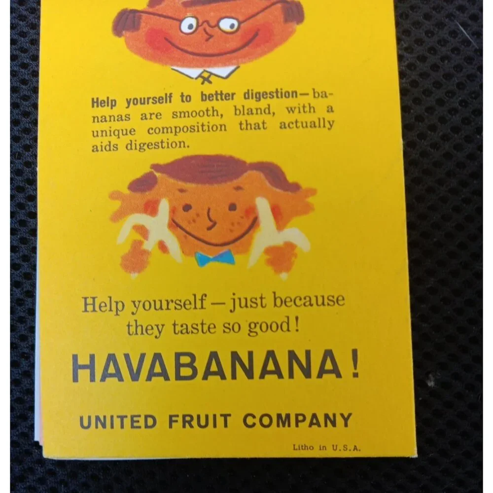 United Fruit Company note colors